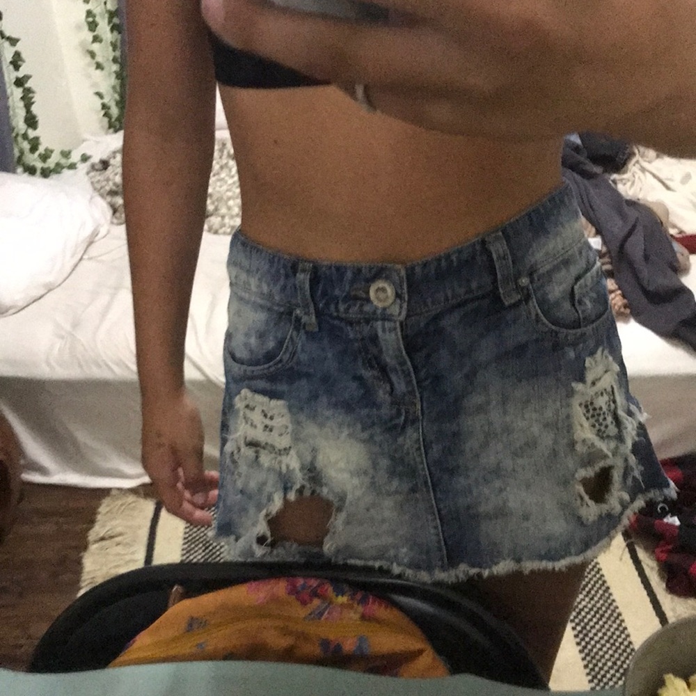 Vintage Woman’s jean skirt. Scombro Denim Collections